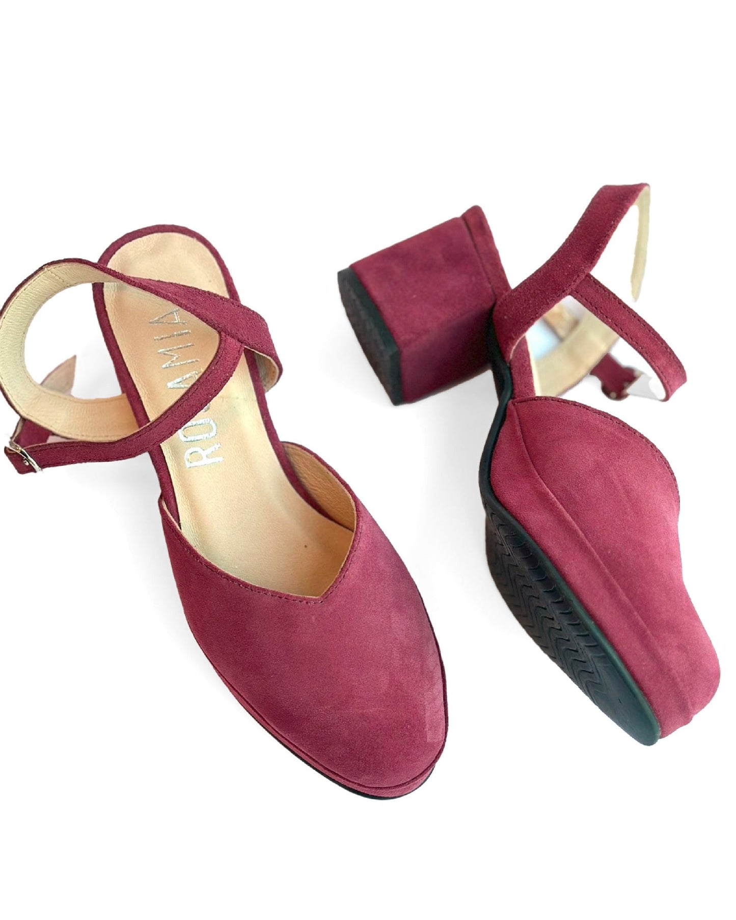 ZAPATO ISABEL BURDEO CLARO 1