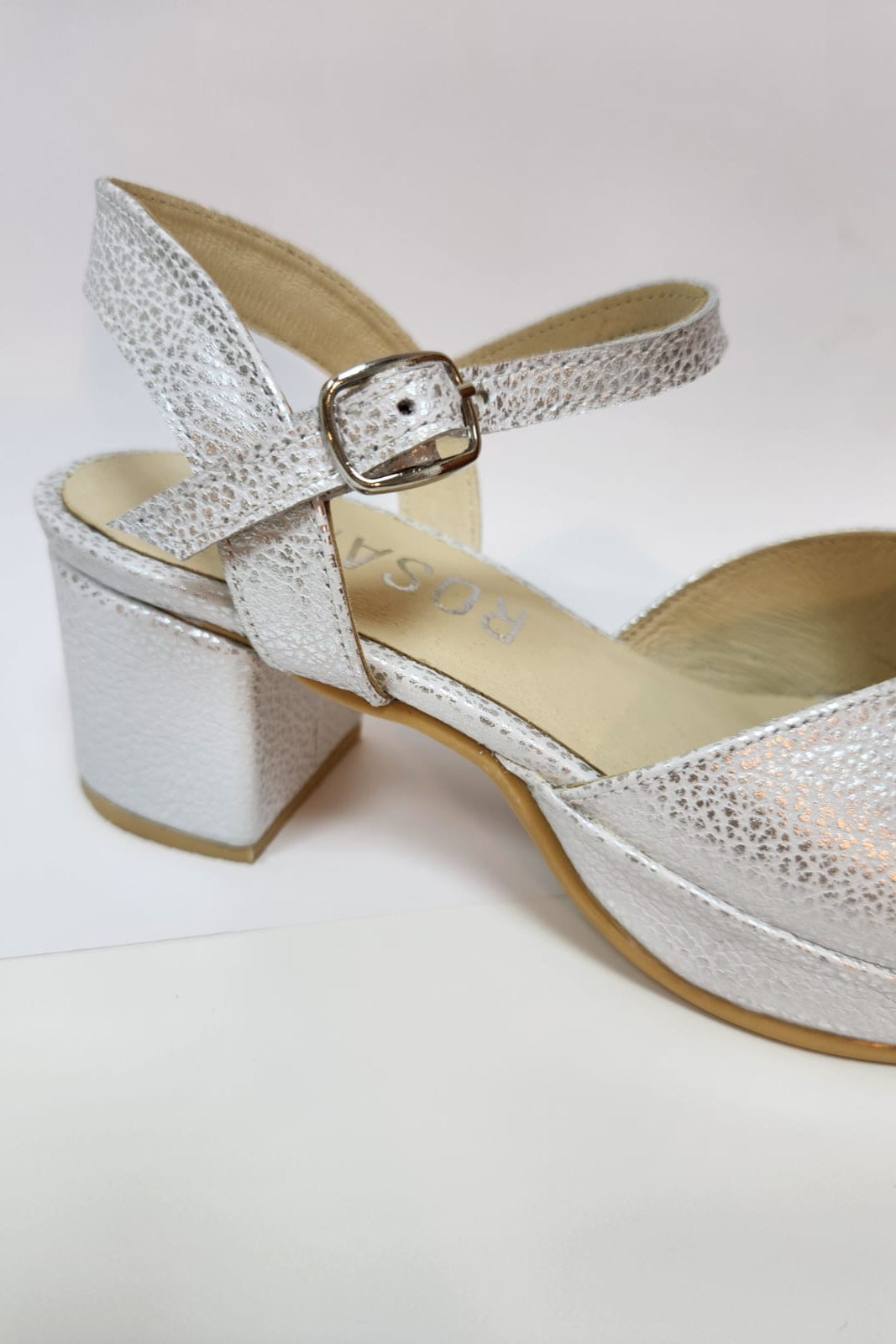 ZAPATO ISABEL BLANCO PLATA 1
