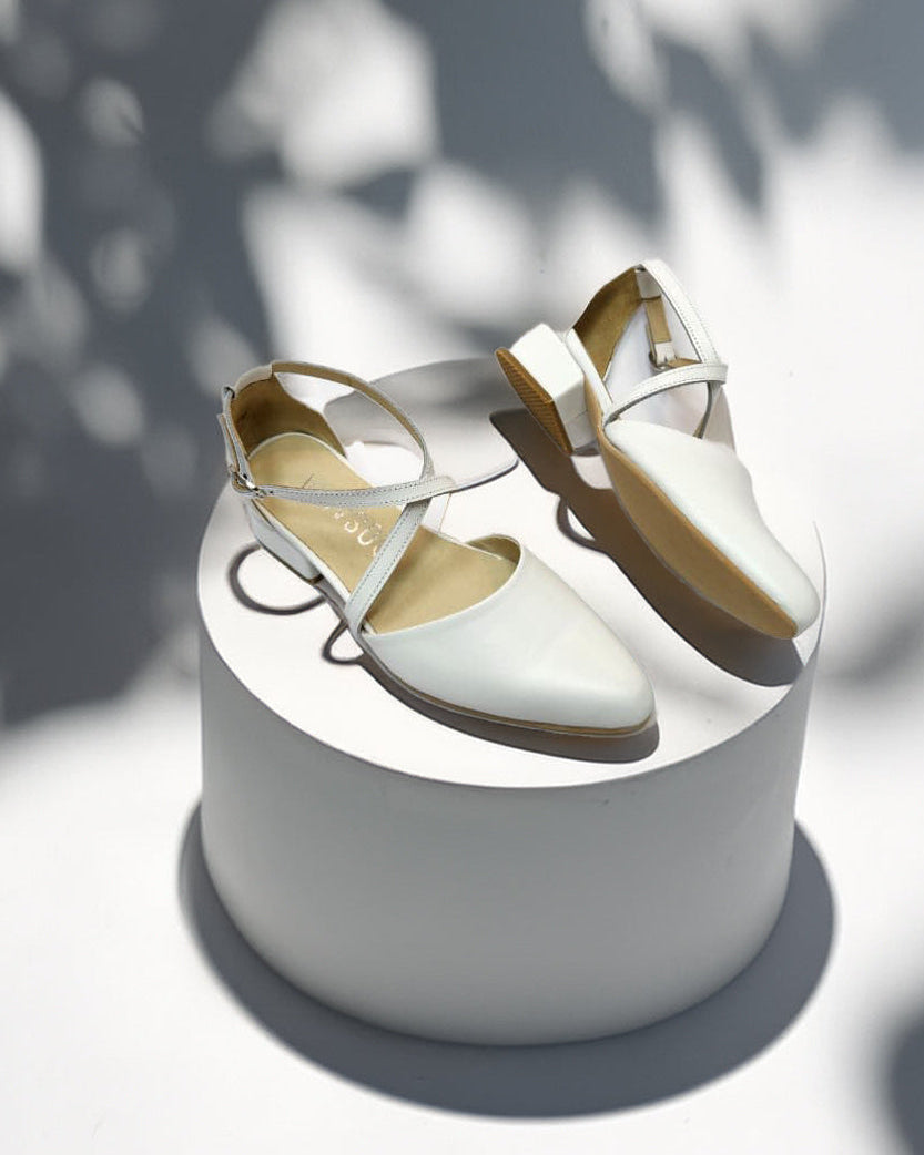 ZAPATO VICTORIA BLANCO LISO