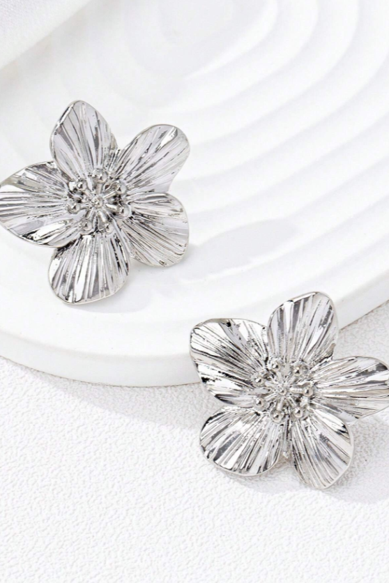 AROS FLOR PLATA