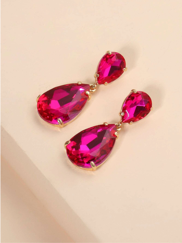 AROS DIAMANTE FUCSIA