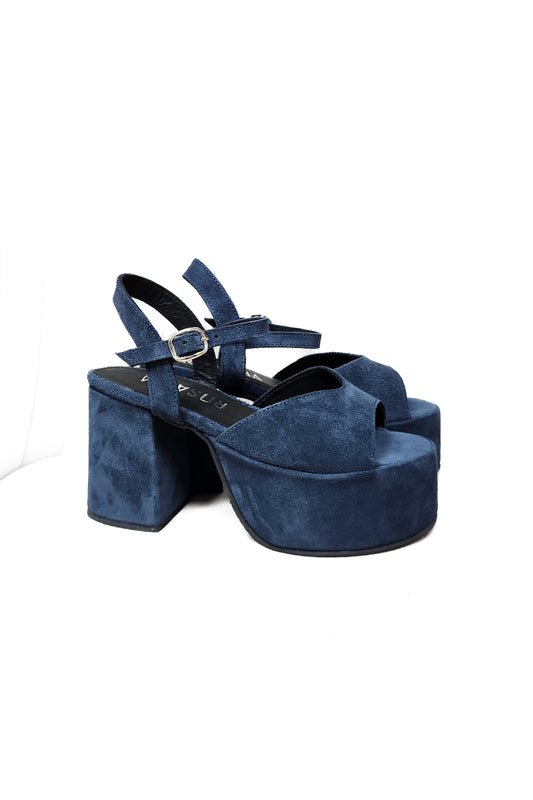 SANDALIA LEONOR NOBUCK AZUL MARINE 2