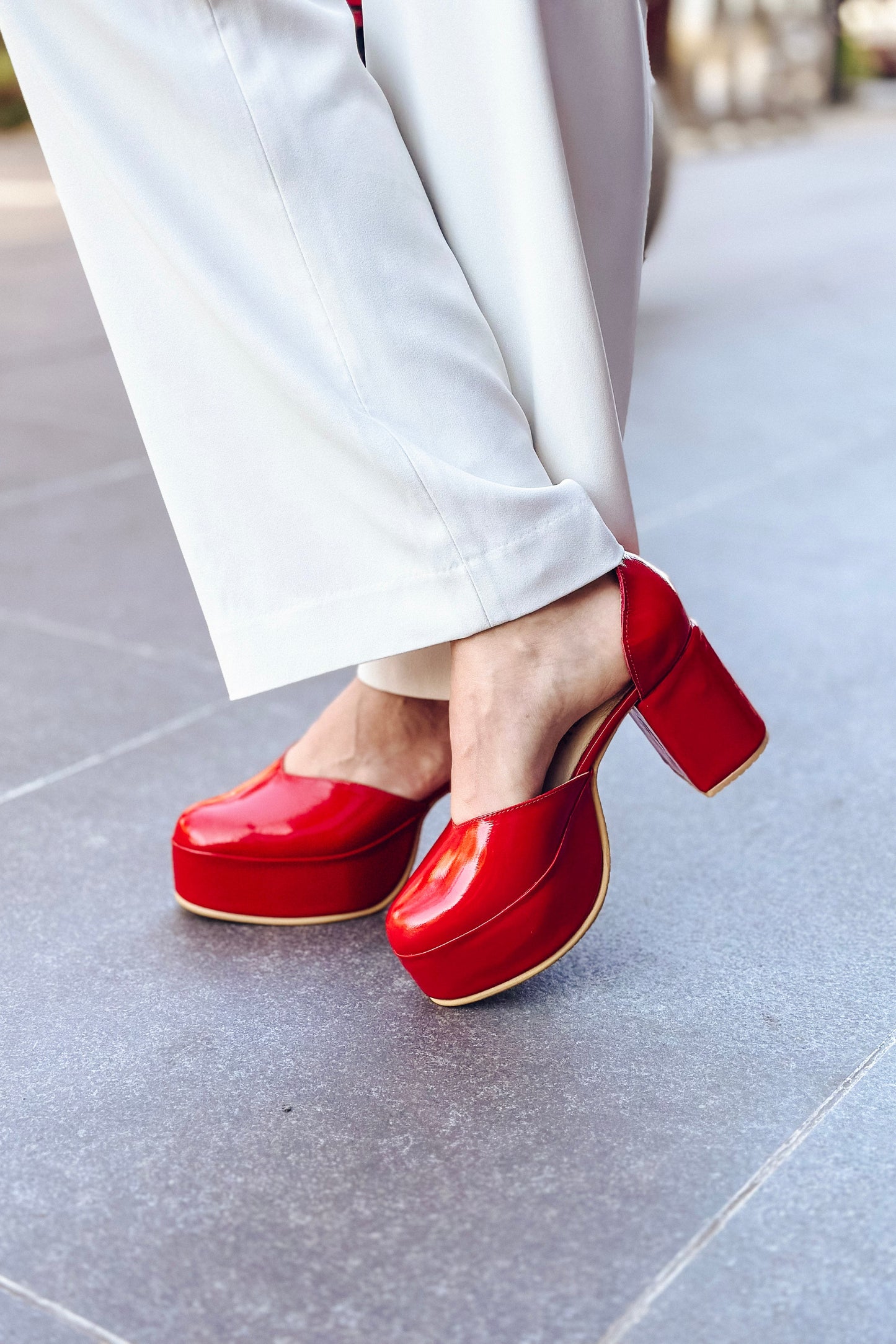 ZAPATO VALENTINE ROJO