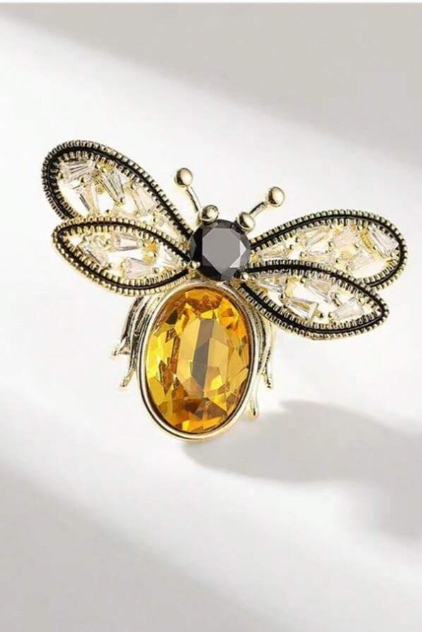 BROCHE ABEJA AMARILLA
