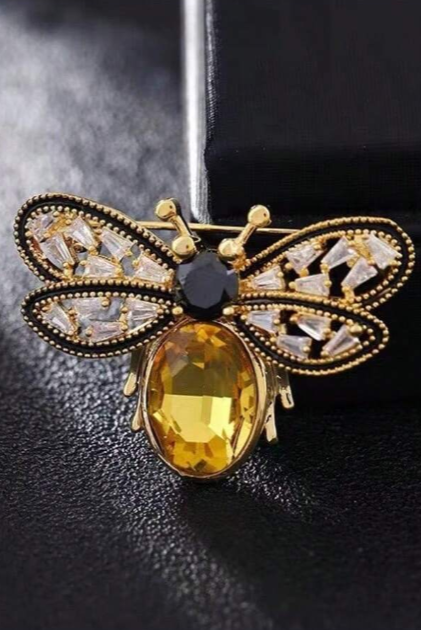 BROCHE ABEJA AMARILLA