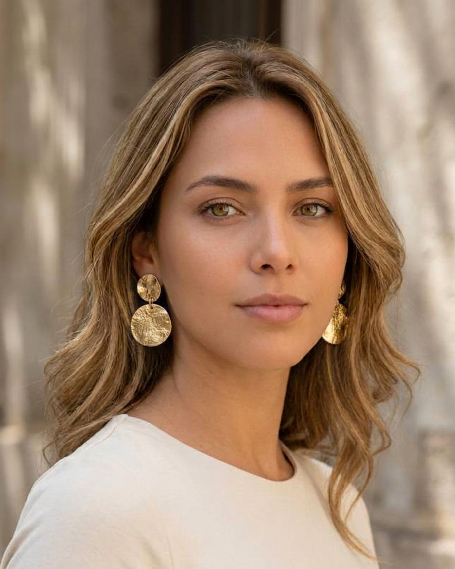 AROS CLIP DORADO 18