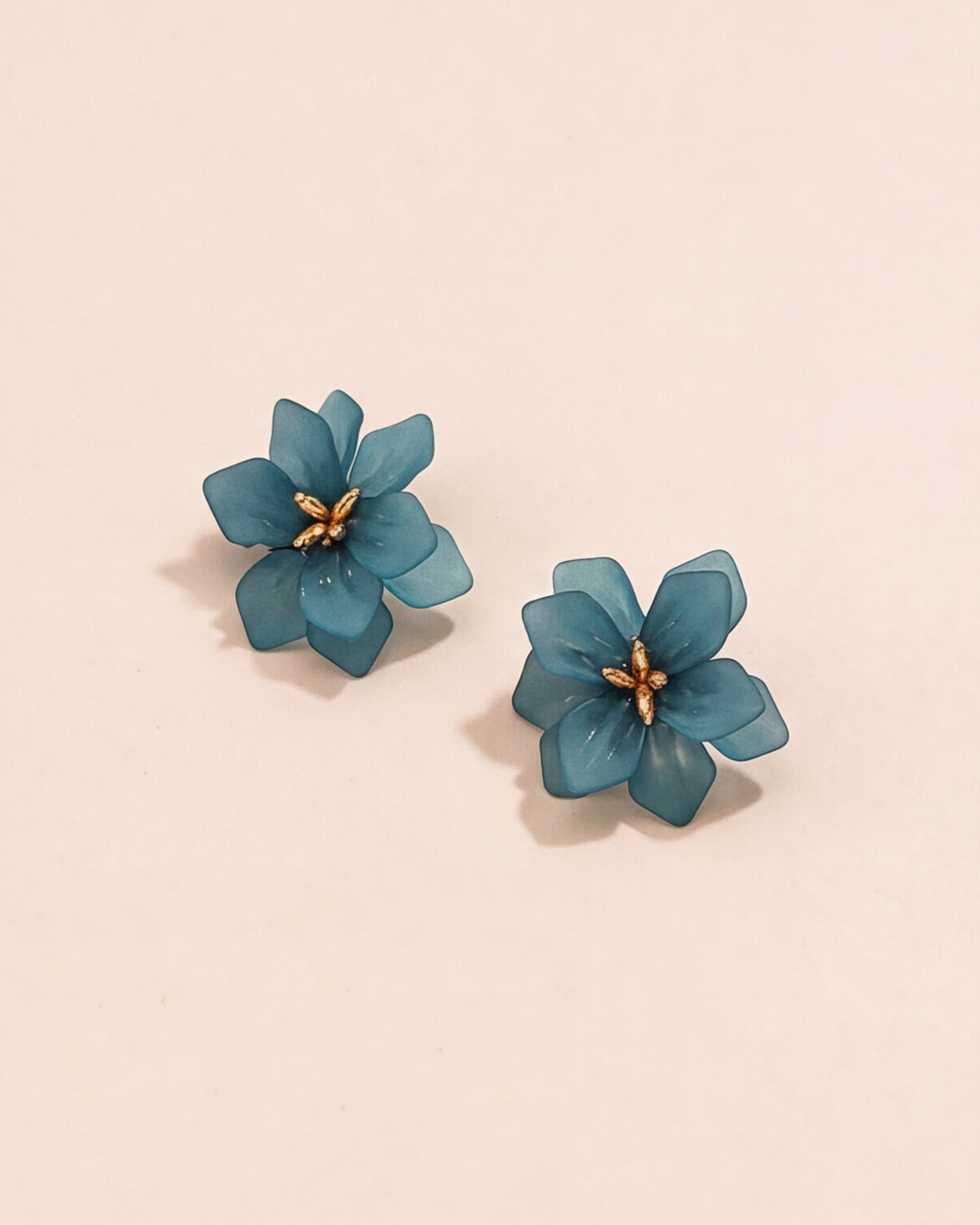 AROS FLOR AQUA AZUL