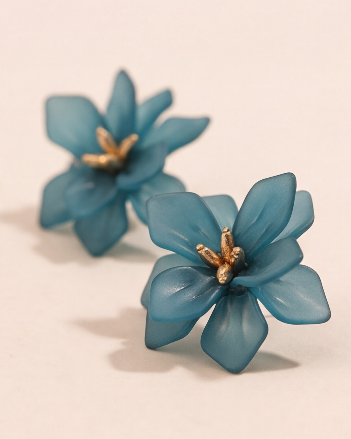 AROS FLOR AQUA AZUL