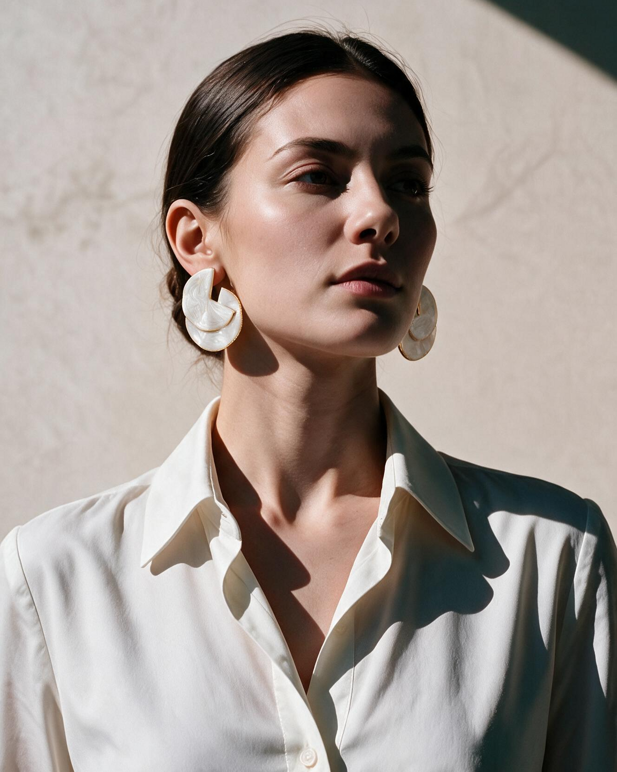 AROS BLANCO Y DORADO