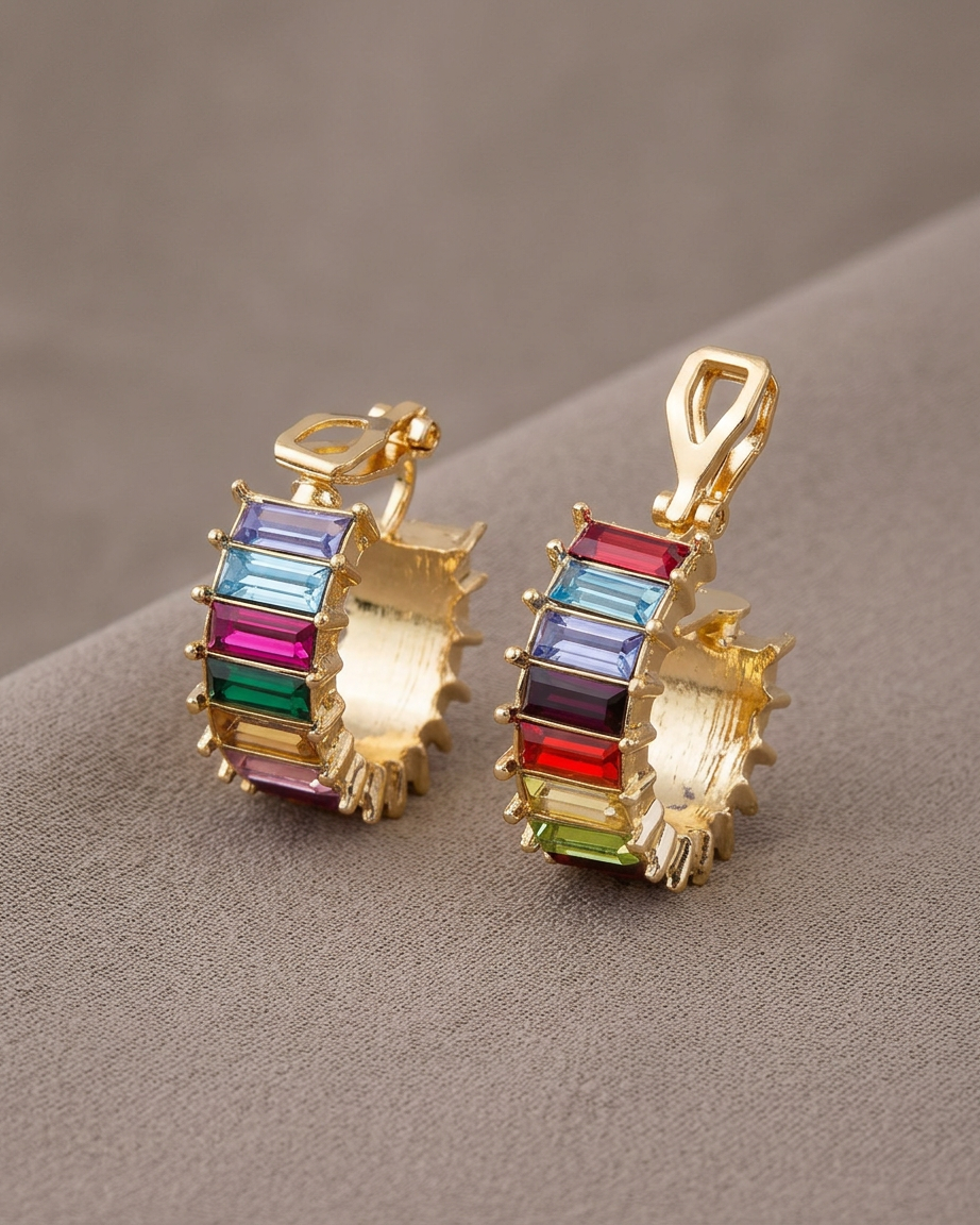 AROS CLIP DORADO 17