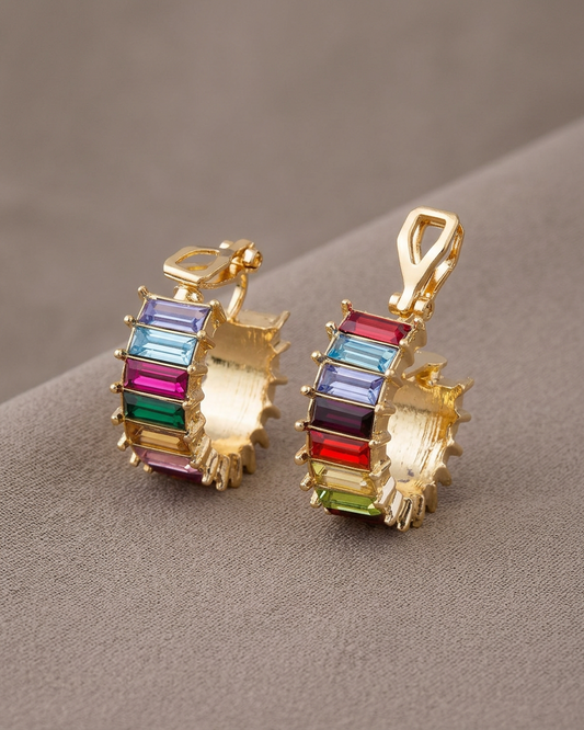 AROS CLIP DORADO 17
