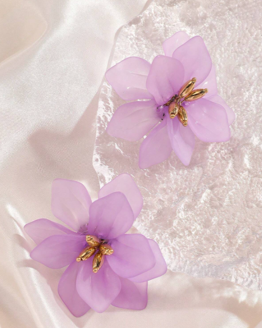 AROS FLOR LILA