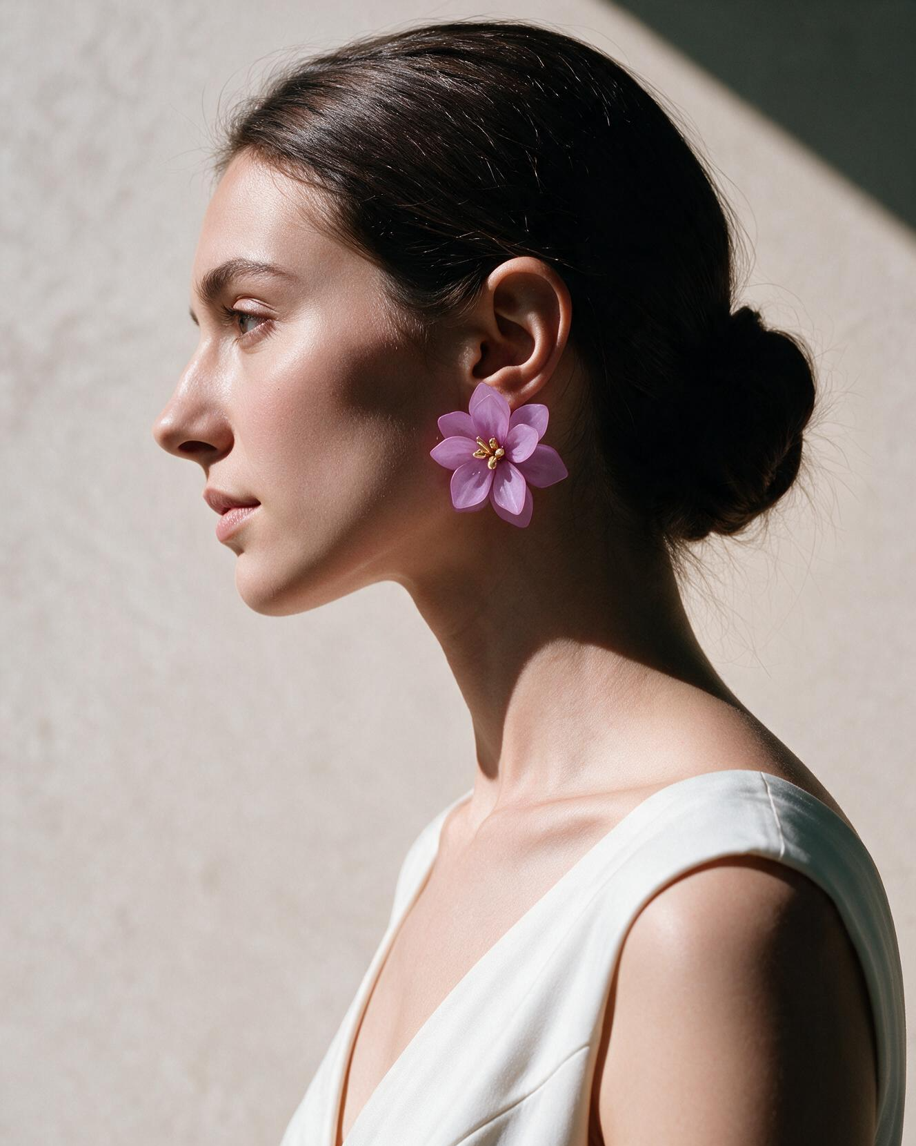 AROS FLOR MAGENTA