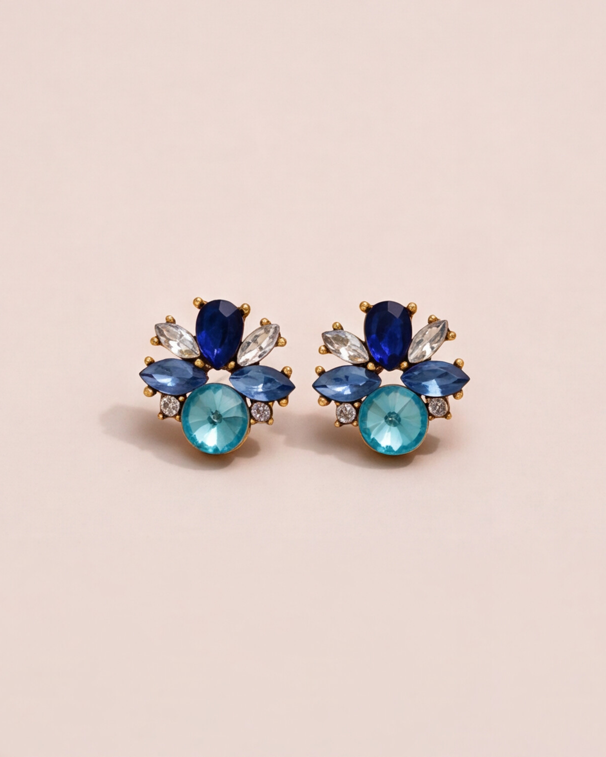 AROS MINI FLOR AZUL