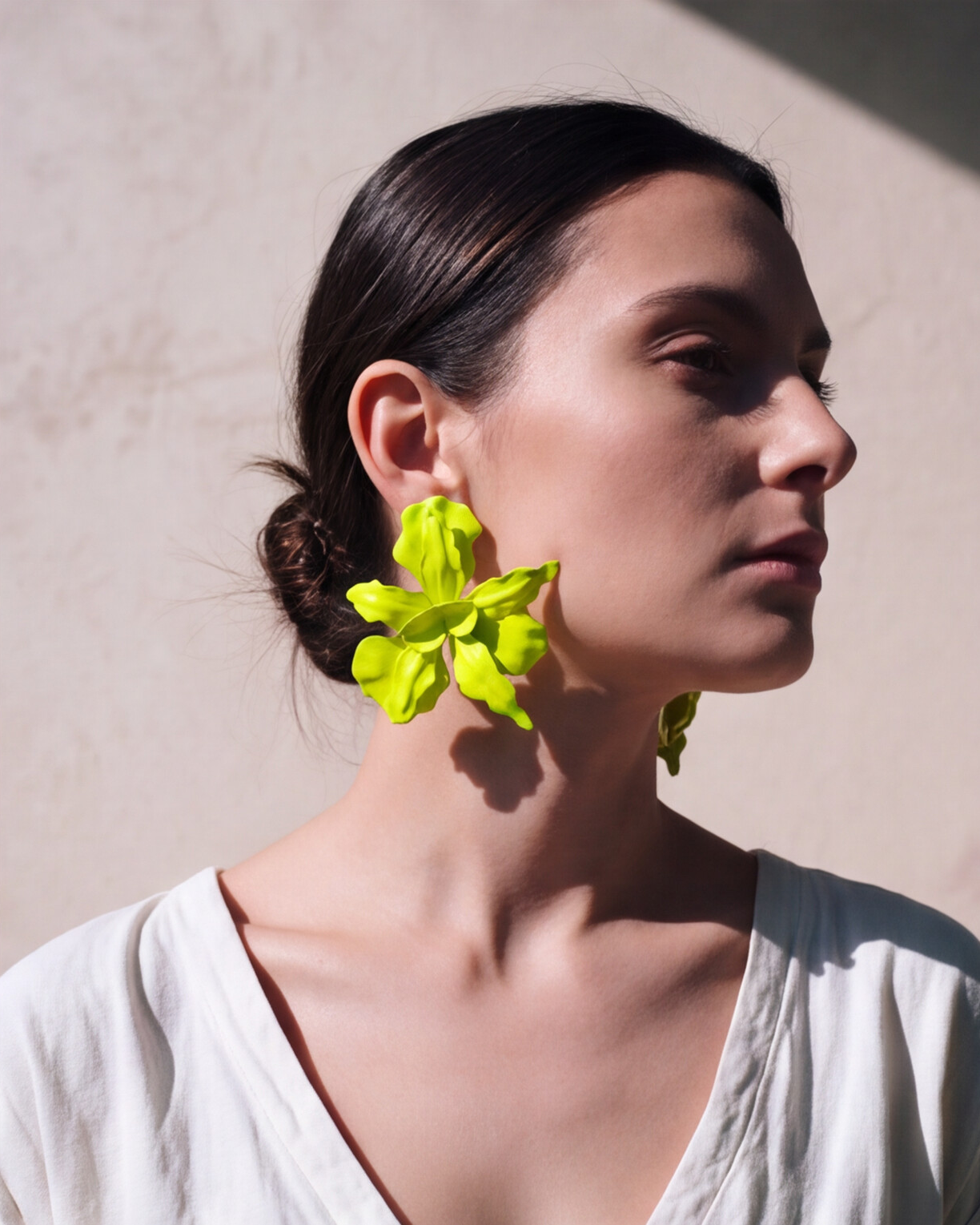 AROS FLOR VERDE LIMA