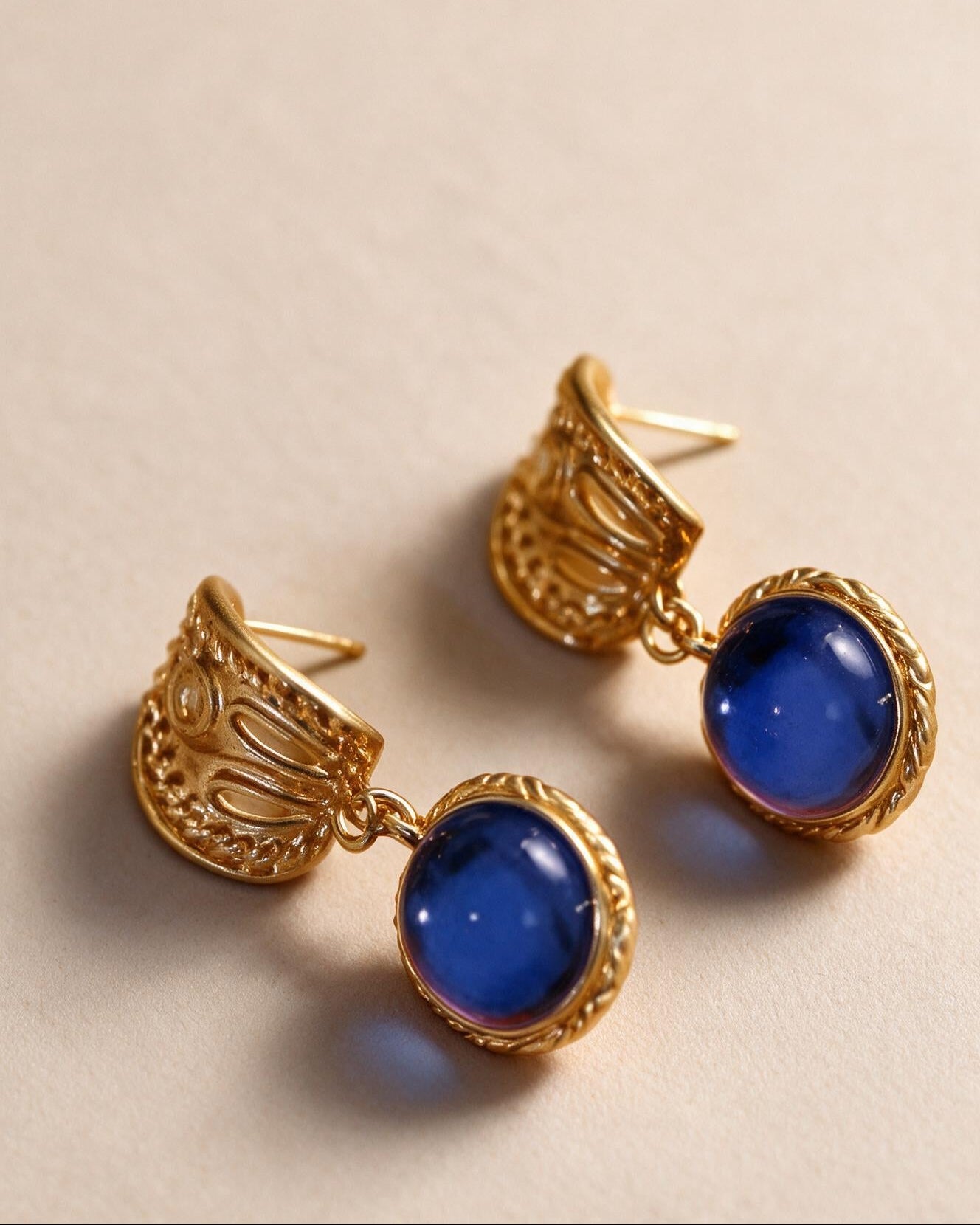 AROS VINTAGE AZULES