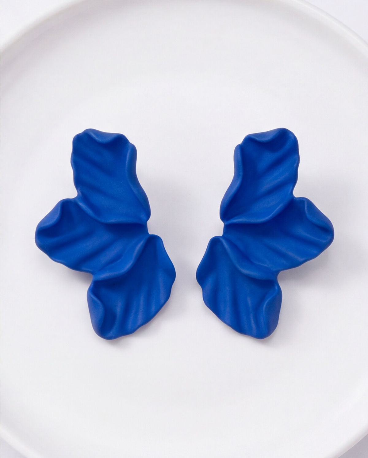 AROS MINI PETALO AZUL