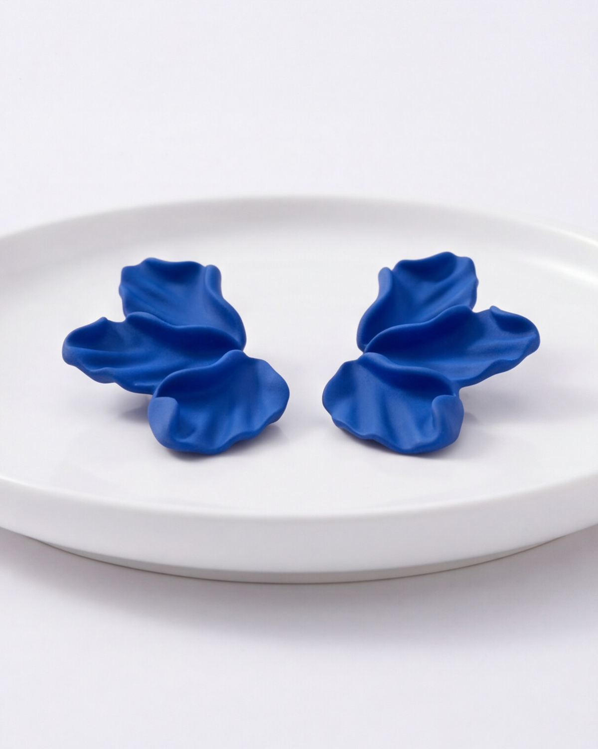 AROS MINI PETALO AZUL