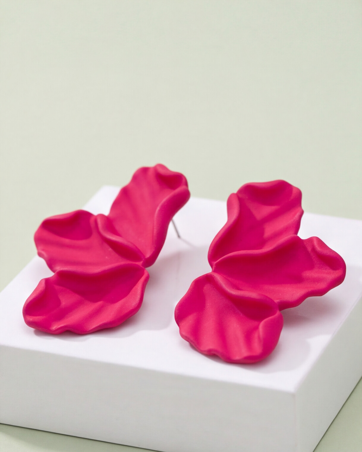 AROS MINI PETALO FUCSIA