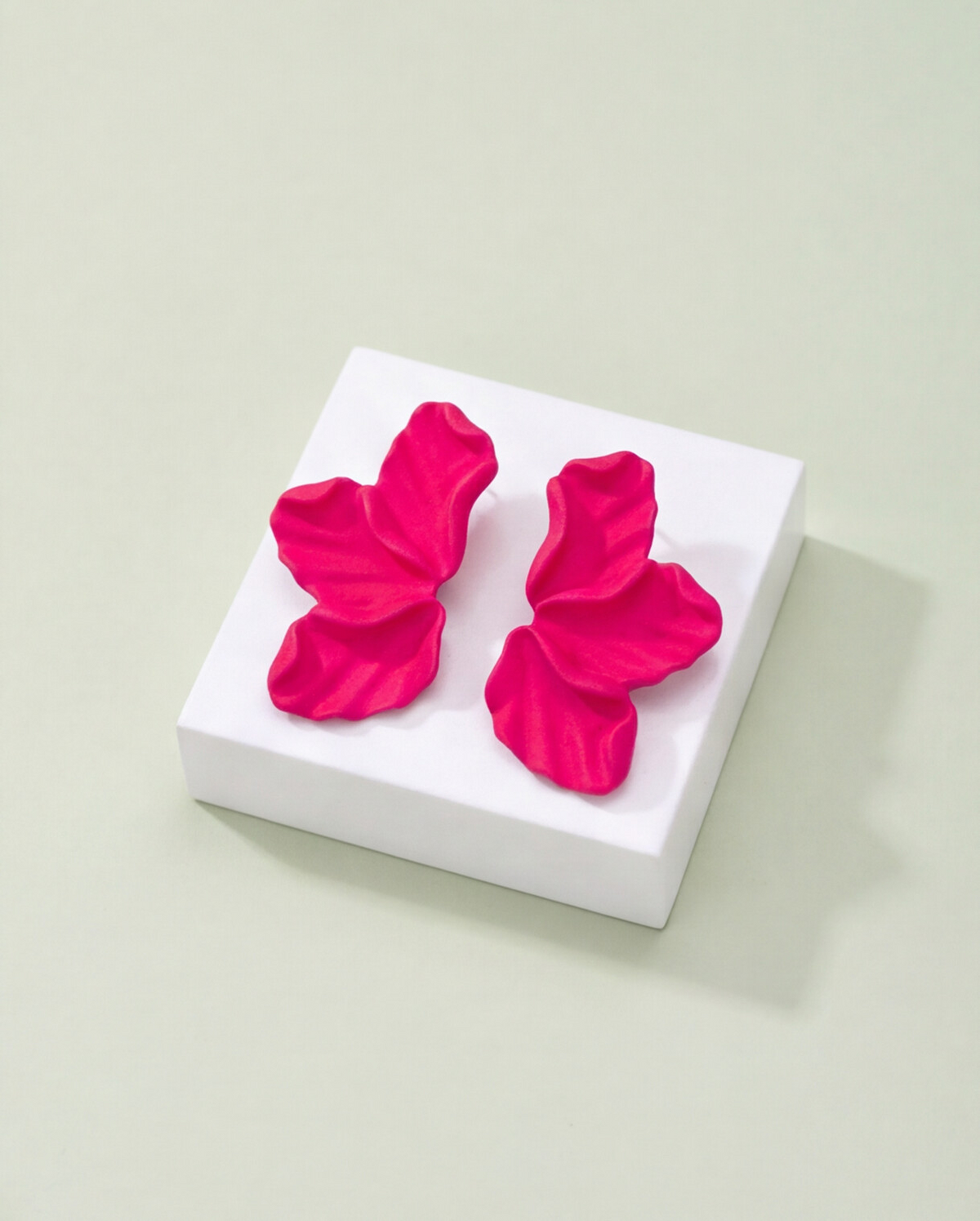 AROS MINI PETALO FUCSIA