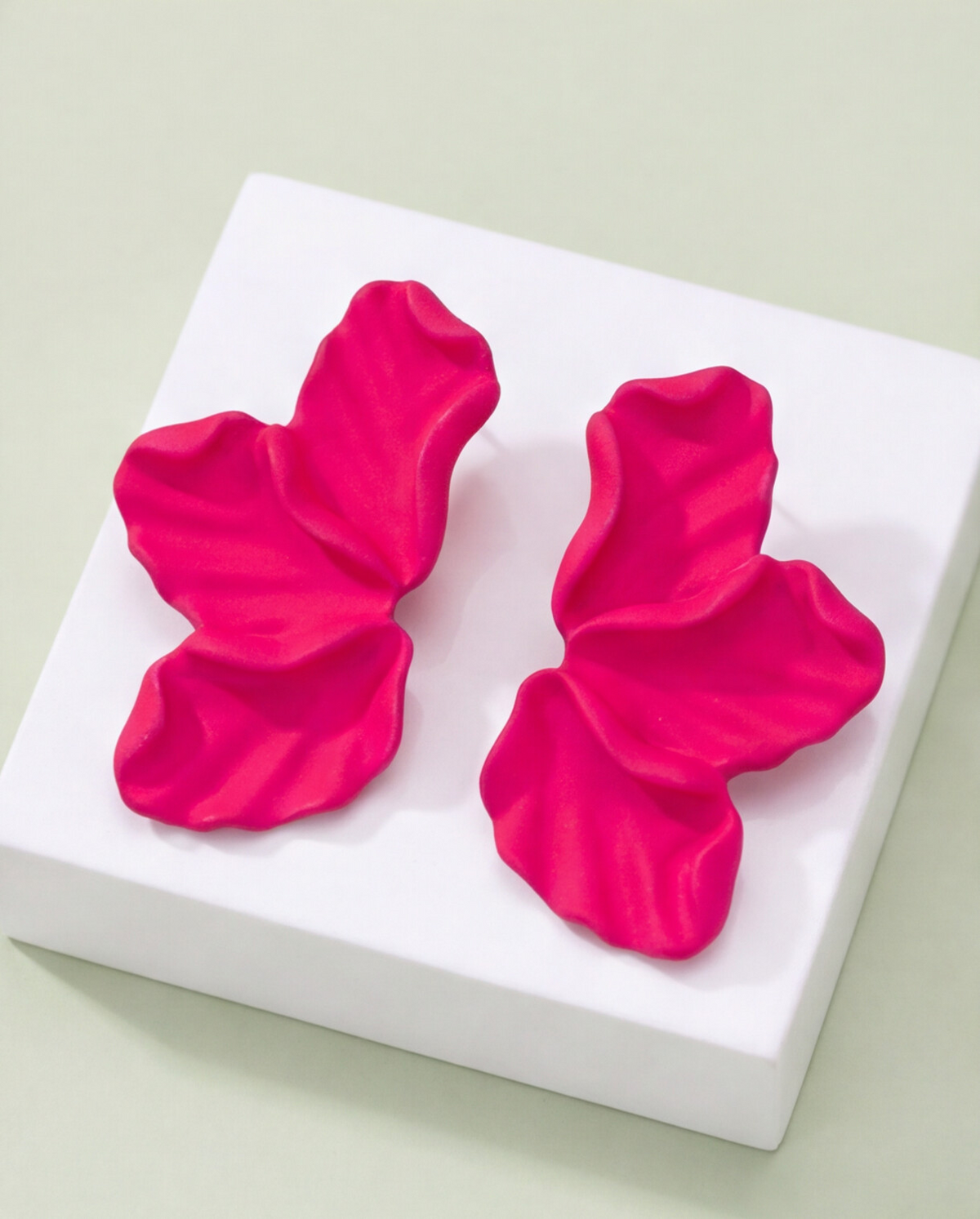 AROS MINI PETALO FUCSIA