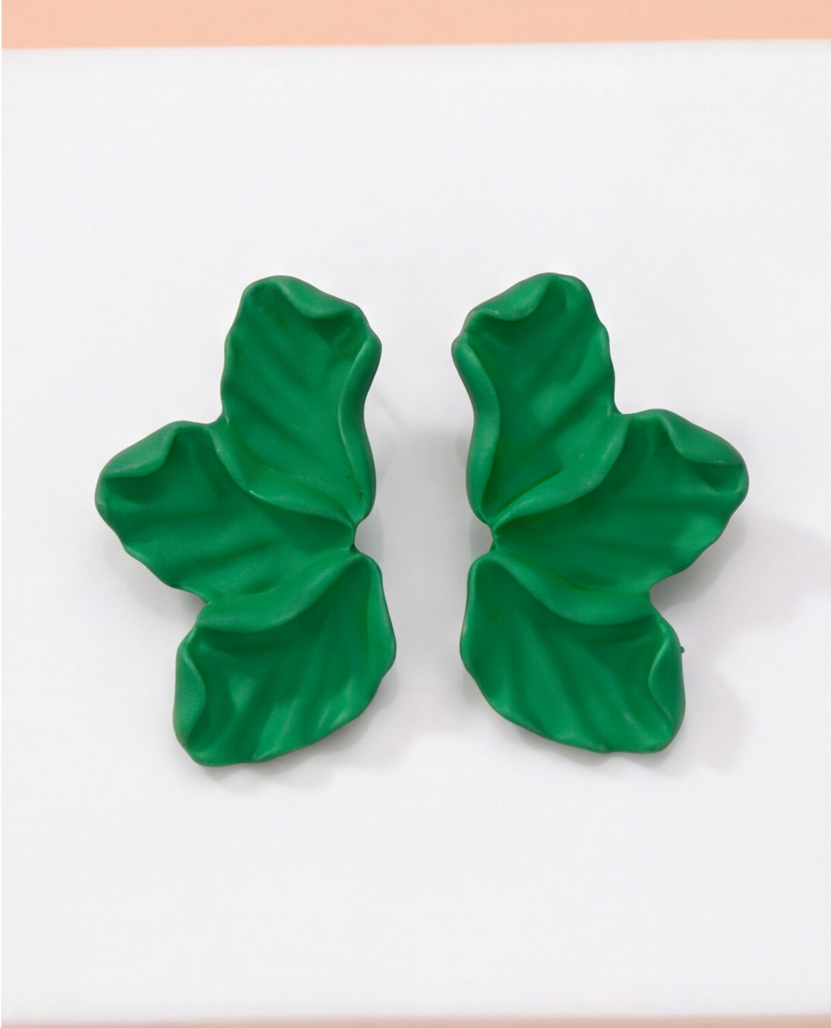AROS MINI PETALO VERDE