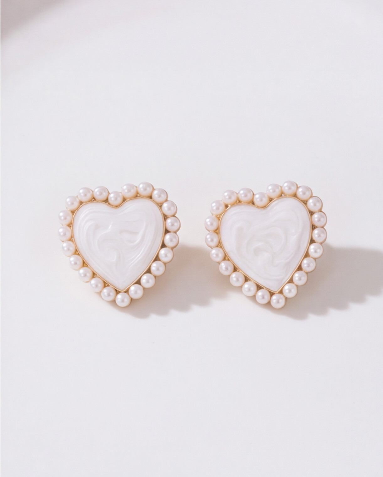 AROS CORAZON BLANCO