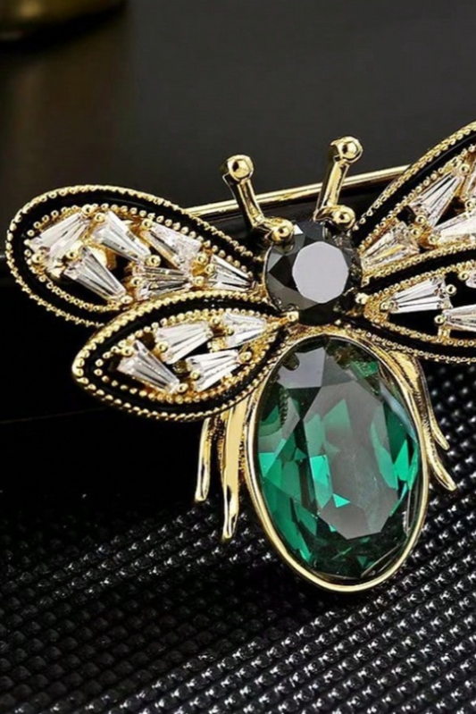 BROCHE ABEJA VERDE 2