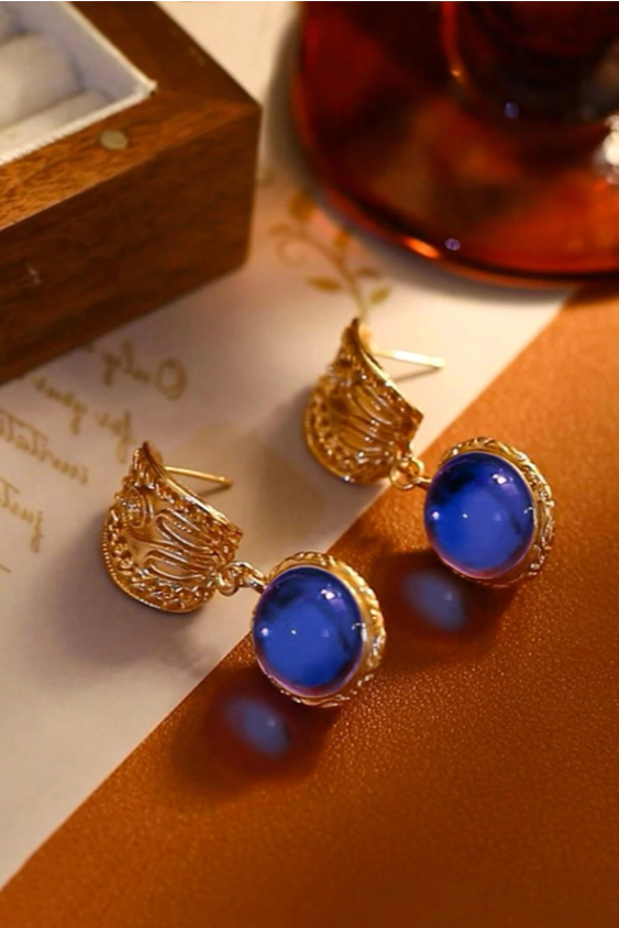 AROS VINTAGE AZULES