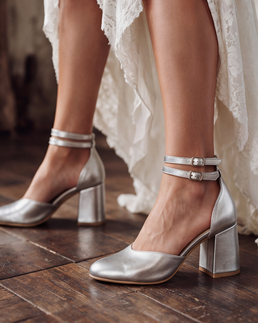 SANDALIA DIANA PLATA