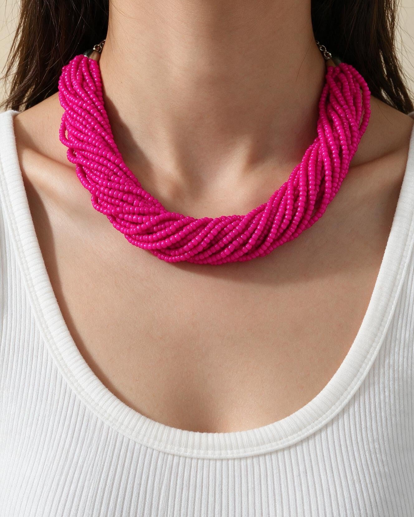COLLAR FUCSIA