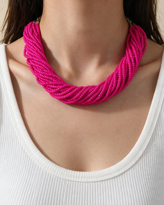 COLLAR FUCSIA