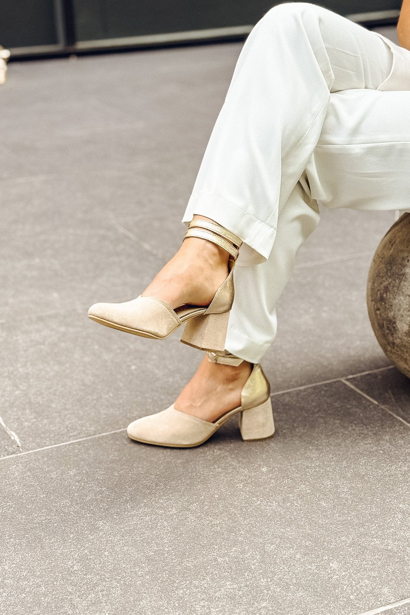 SANDALIA DIANA ARENA NIQUEL