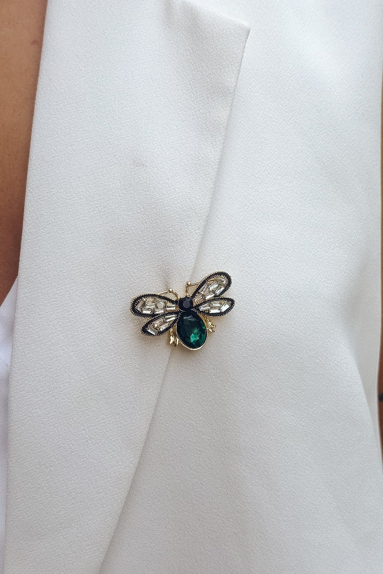 BROCHE ABEJA VERDE 2