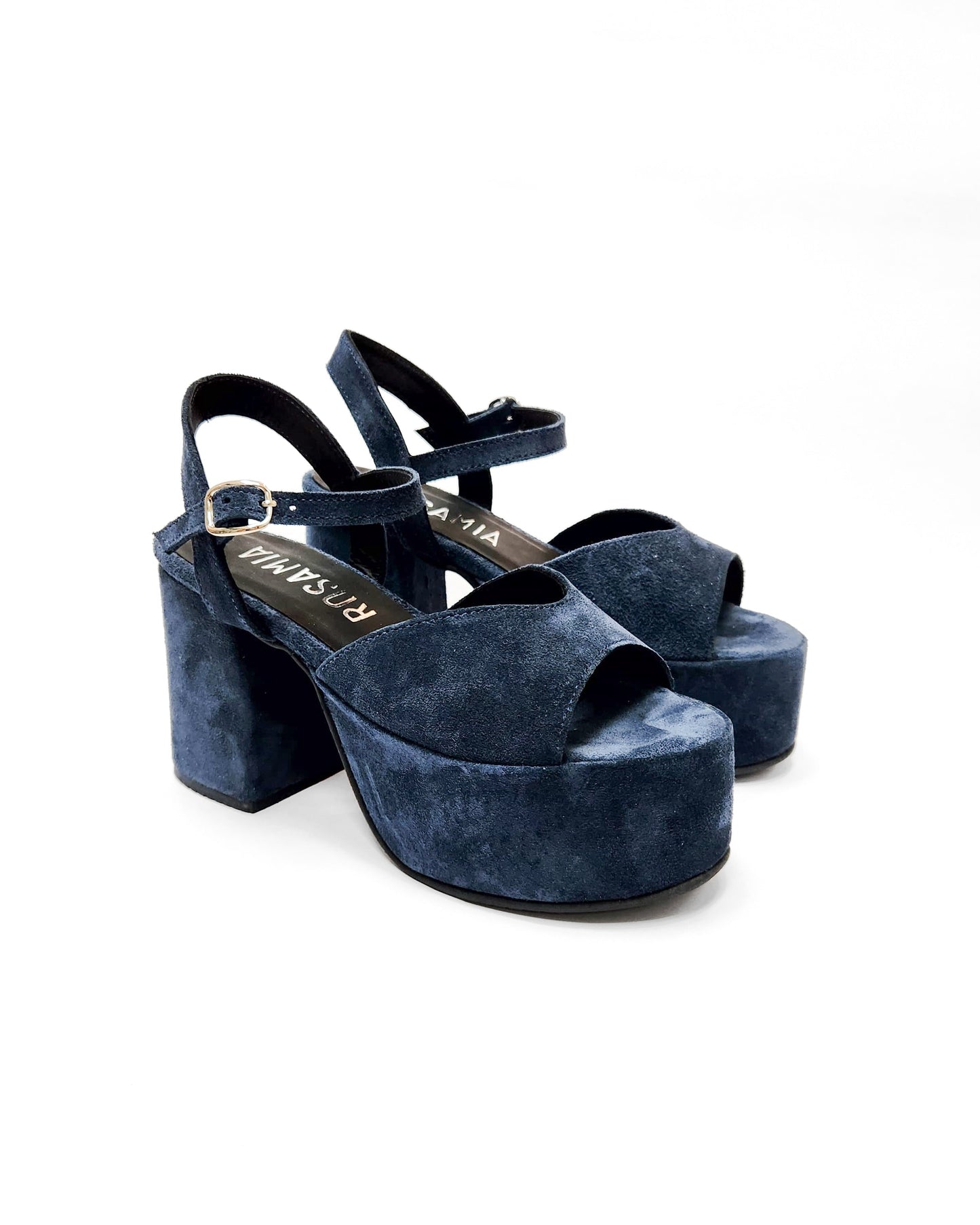 SANDALIA LEONOR AZUL MARINE 2