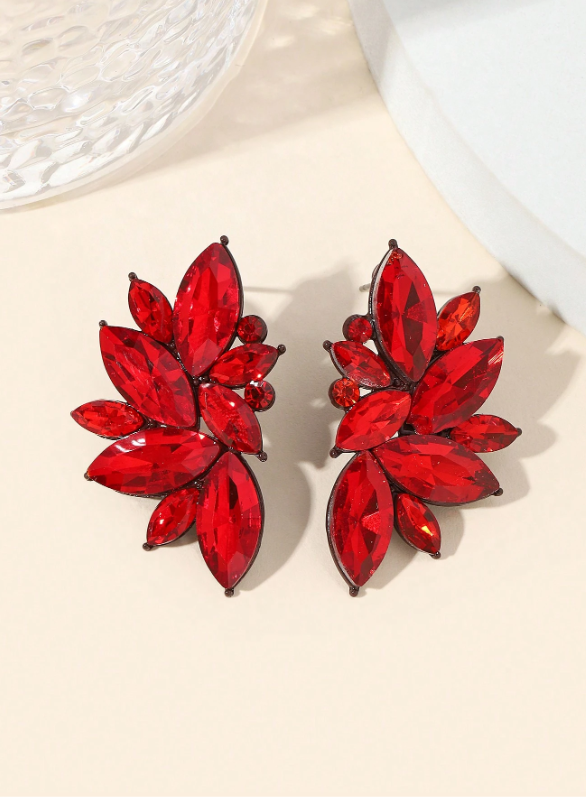 AROS ROJO CRISTAL
