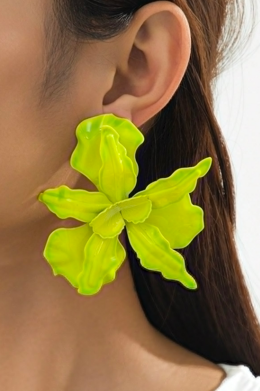 AROS FLOR VERDE LIMA