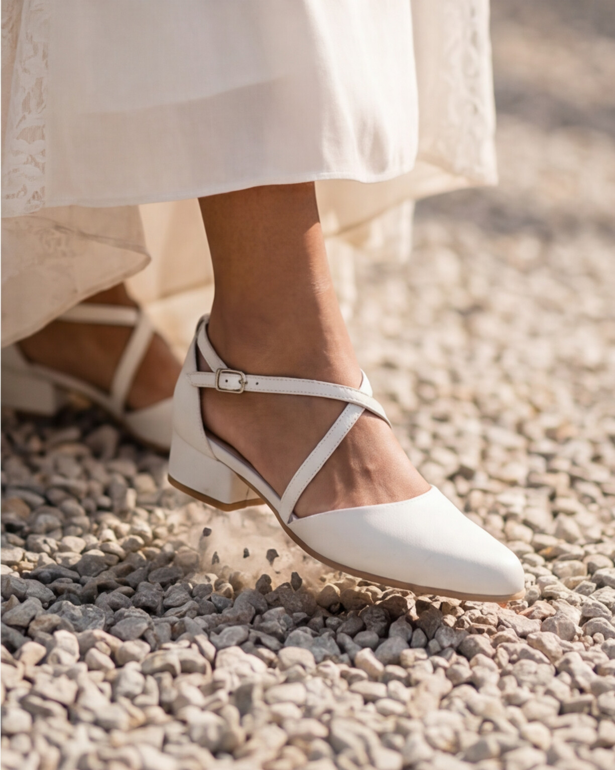 ZAPATO VICTORIA BLANCO LISO