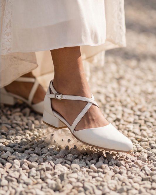 ZAPATO VICTORIA BLANCO LISO