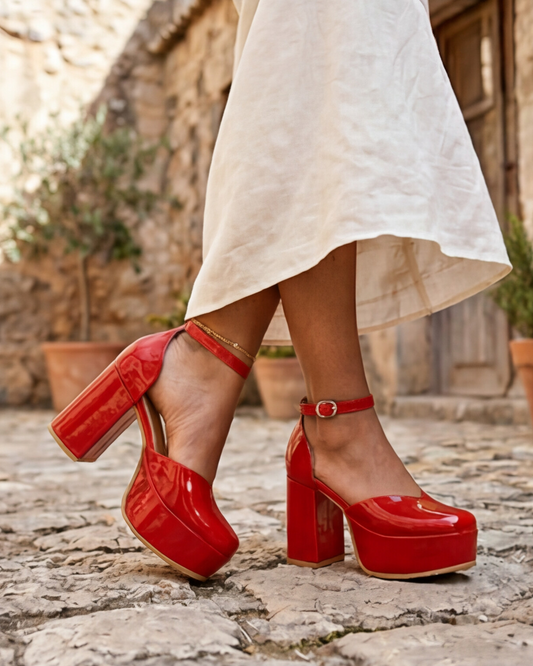 ZAPATO VALENTINE ROJO