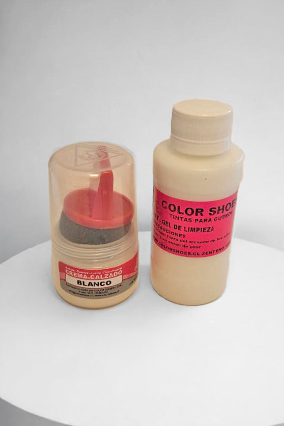 Pack - Tratamiento Cuero Liso Blanco