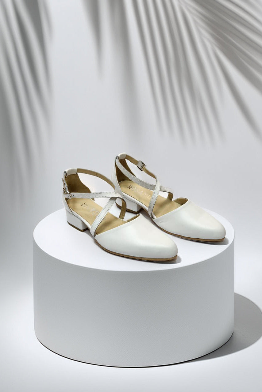 ZAPATO VICTORIA BLANCO LISO