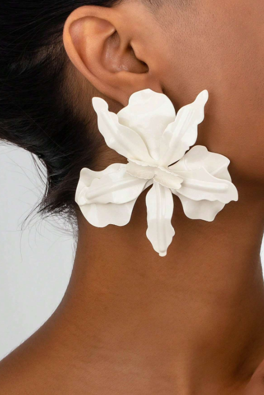 AROS FLOR BLANCO CREMA