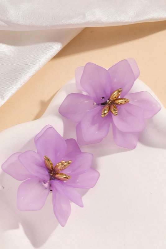 AROS FLOR LILA