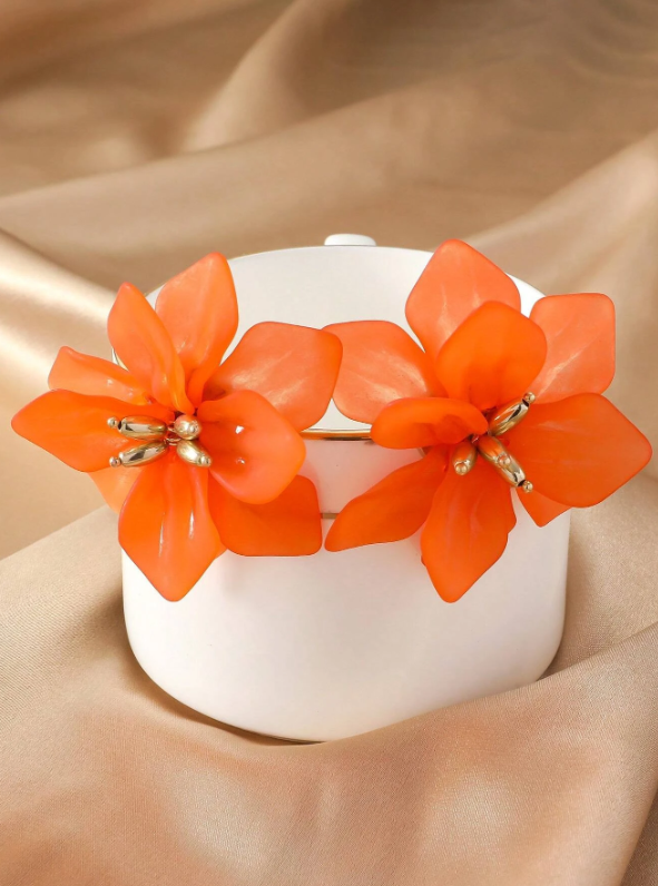 AROS FLOR NARANJA