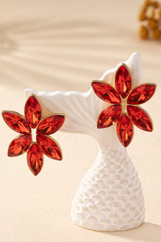 AROS FLOR ROJO 5