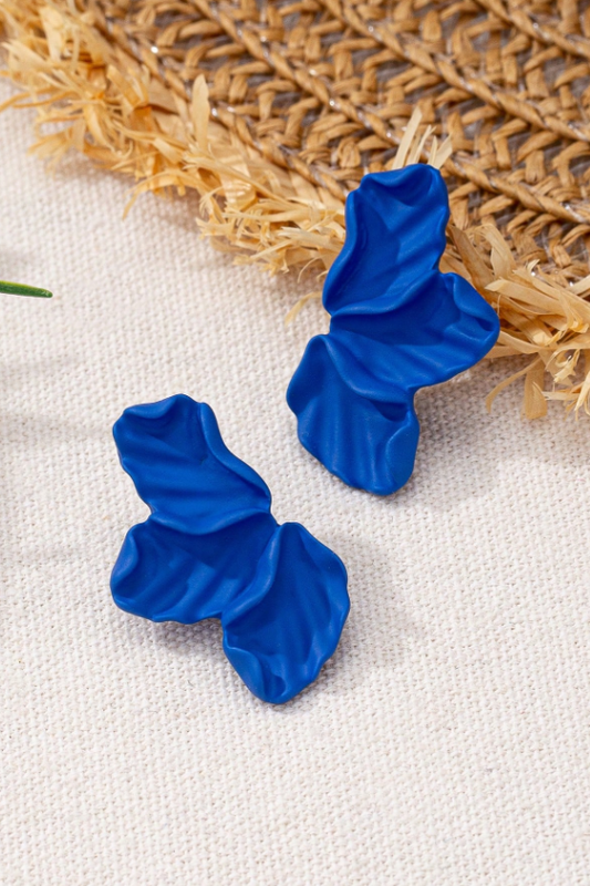 AROS MINI PETALO AZUL